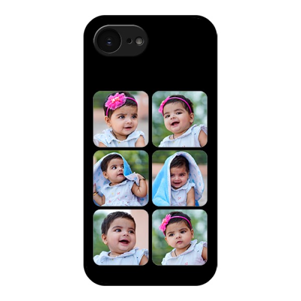 Apple iPhone 17e Custom Glass Phone Case - Multiple Pictures Design
