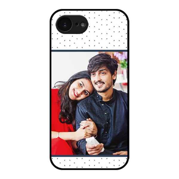 Apple iPhone 17e Custom Glass Phone Case - Premium Dot Design