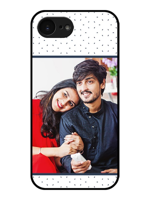 Custom Apple iPhone 17e Custom Glass Phone Case - Premium Dot Design