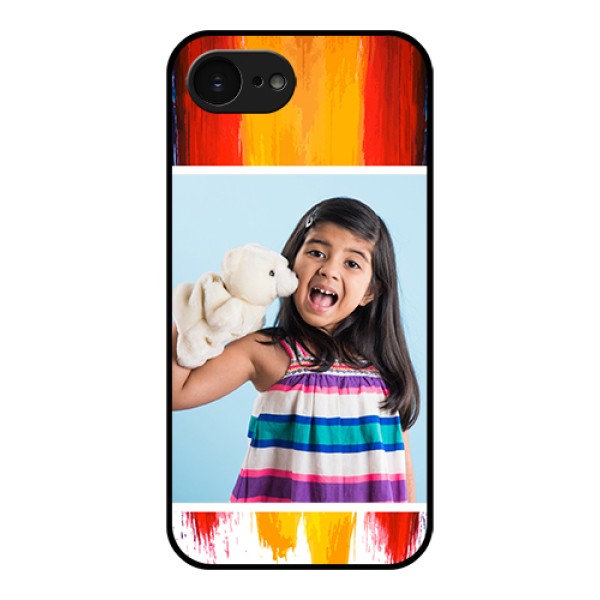 Apple iPhone 17e Custom Glass Phone Case - Multi Color Design Apple iPhone 17e Custom Glass Phone Case - Multi Color Design