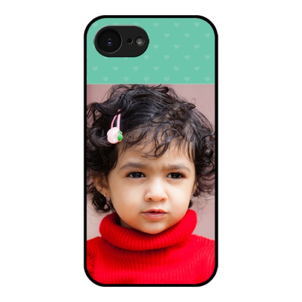 Apple iPhone 17e Custom Glass Phone Case - Lovers Picture Design
