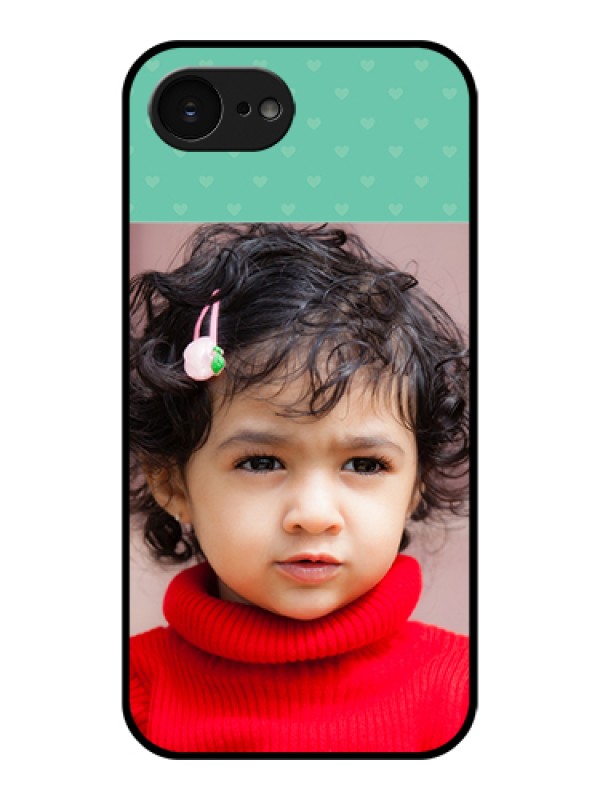 Custom Apple iPhone 17e Custom Glass Phone Case - Lovers Picture Design