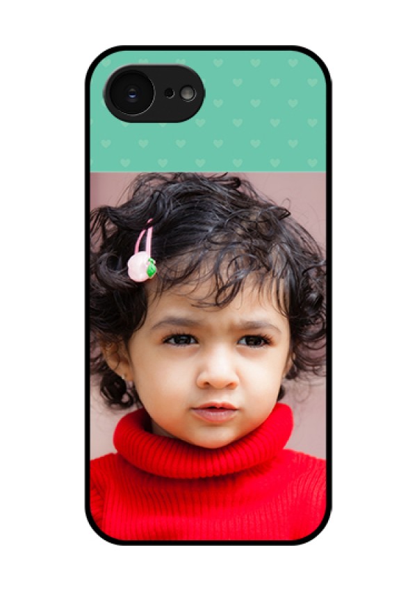 Apple iPhone 17e Custom Glass Phone Case - Lovers Picture Design