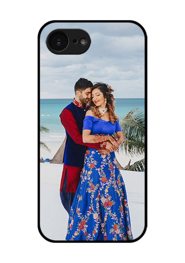 Apple iPhone 17e Custom Glass Phone Case - Upload Full Picture Design