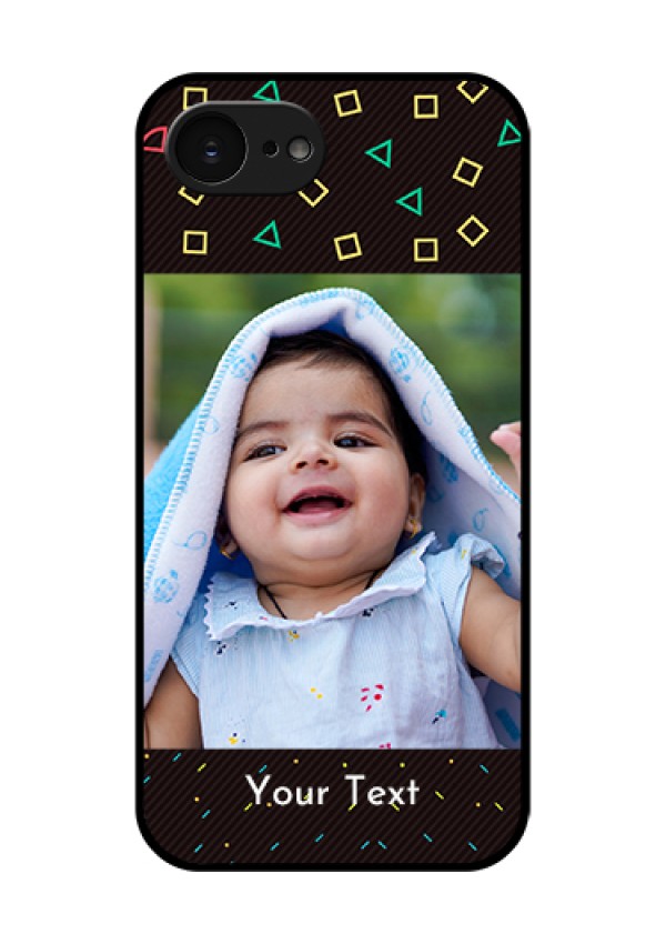 Apple iPhone 17e Custom Glass Phone Case - With Confetti Birthday Design