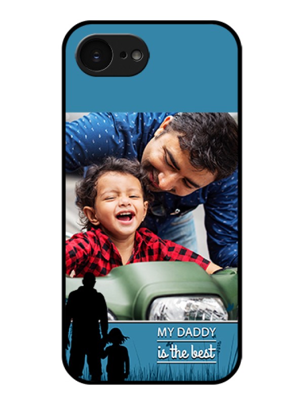 Custom Apple iPhone 17e Custom Glass Phone Case - Best Dad Design