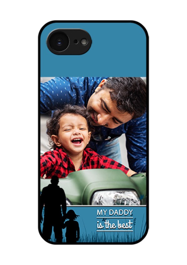 Apple iPhone 17e Custom Glass Phone Case - Best Dad Design