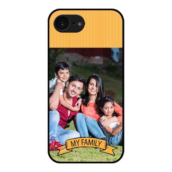 Apple iPhone 17e Custom Glass Phone Case - My Family Design