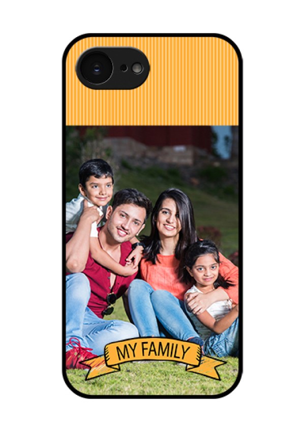 Apple iPhone 17e Custom Glass Phone Case - My Family Design