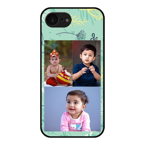 Apple iPhone 17e Custom Glass Phone Case - Forever Family Design Apple iPhone 17e Custom Glass Phone Case - Forever Family Design