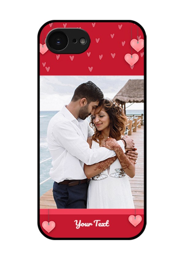 Apple iPhone 17e Custom Glass Phone Case - Valentines Day Design