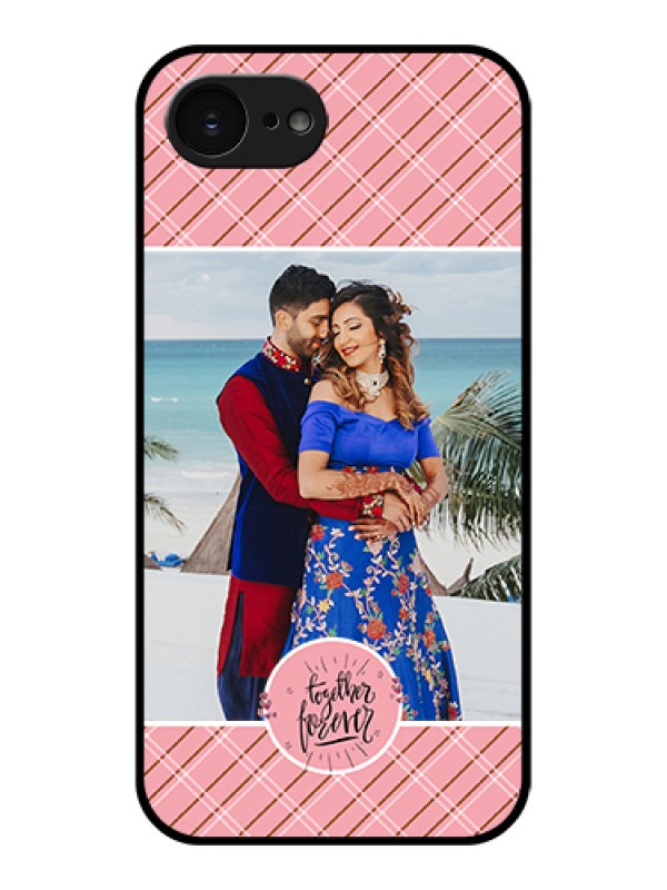 Custom Apple iPhone 17e Custom Glass Phone Case - Together Forever Design