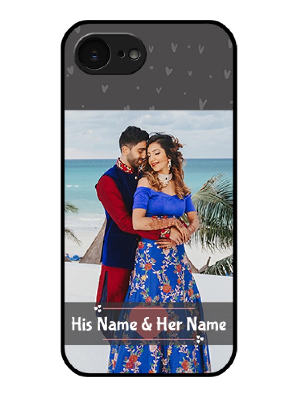Custom Apple iPhone 17e Custom Glass Phone Case - Buy Love Design With Photo Online