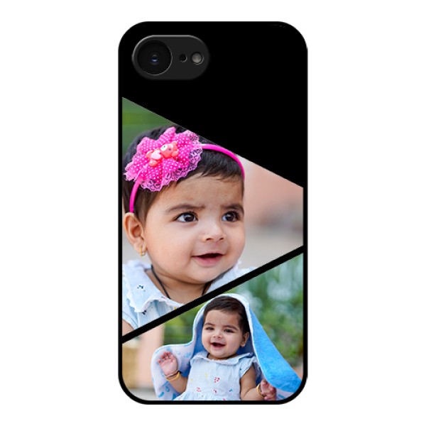 Apple iPhone 17e Custom Glass Phone Case - Semi Cut Design Apple iPhone 17e Custom Glass Phone Case - Semi Cut Design