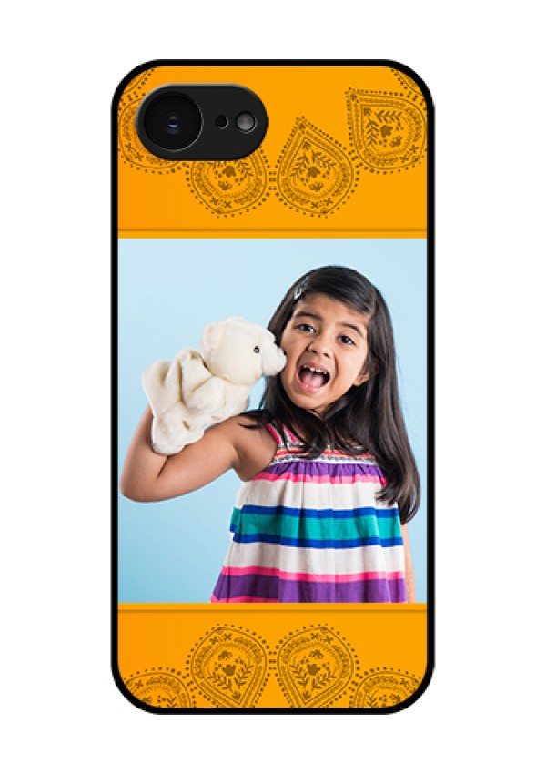 Apple iPhone 17e Custom Glass Phone Case - Photo Wedding Design