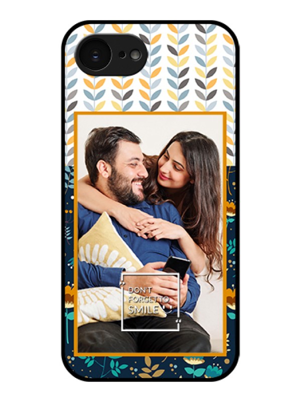 Custom Apple iPhone 17e Custom Glass Phone Case - Pattern Design