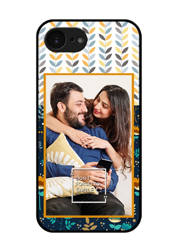 Apple iPhone 17e Custom Glass Phone Case - Pattern Design