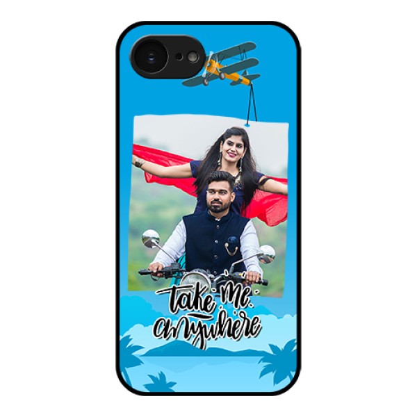 Apple iPhone 17e Custom Glass Phone Case - Traveller Design