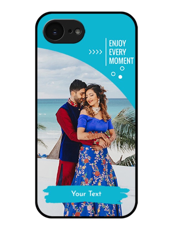 Custom Apple iPhone 17e Custom Glass Phone Case - Happy Moment Design