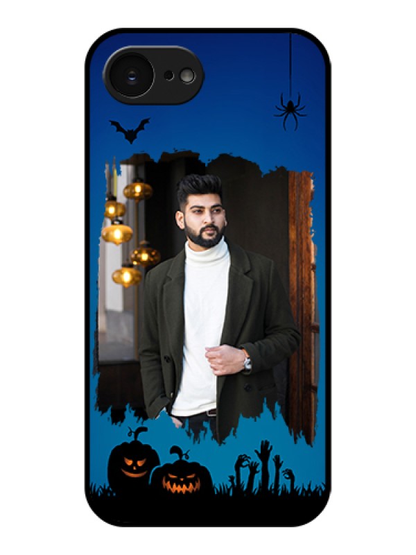 Custom Apple iPhone 17e Custom Glass Phone Case - With Pro Halloween Design