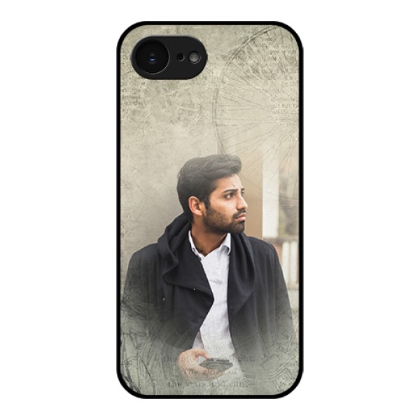 Apple iPhone 17e Custom Glass Phone Case - With Vintage Design Apple iPhone 17e Custom Glass Phone Case - With Vintage Design