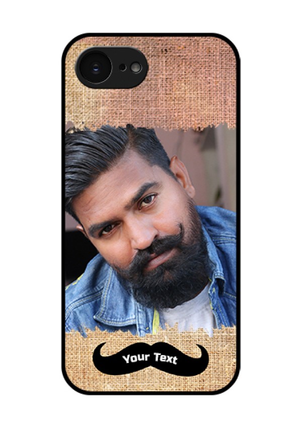 Apple iPhone 17e Custom Glass Phone Case - With Texture Design