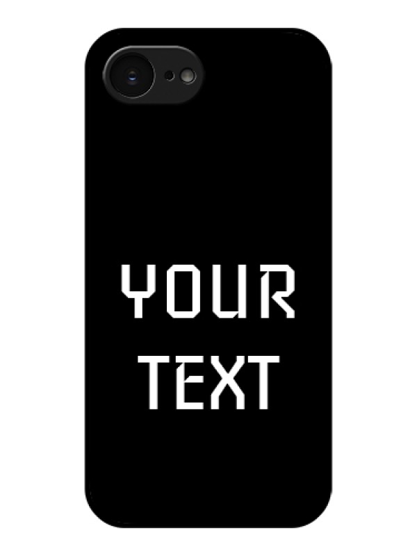 Custom Apple iPhone 17e Custom Glass Phone Case - Your Name Design
