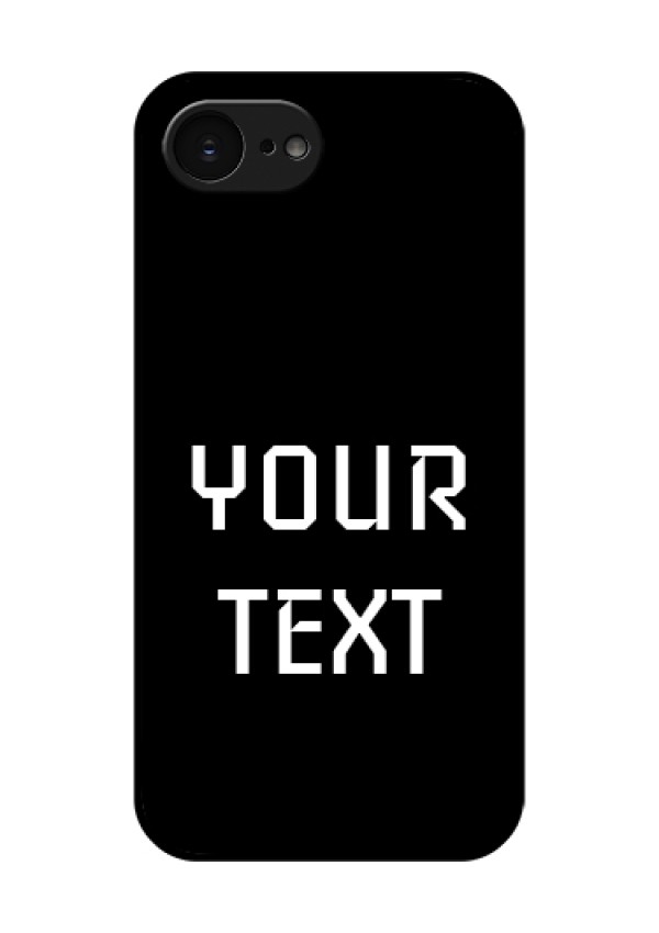 Apple iPhone 17e Custom Glass Phone Case - Your Name Design