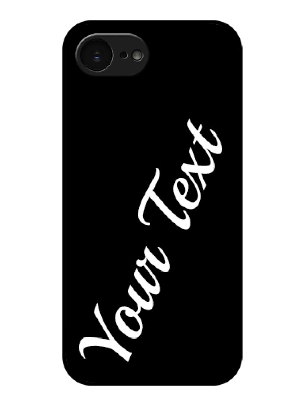 Custom Apple iPhone 17e Custom Glass Phone Case - With Your Name Design