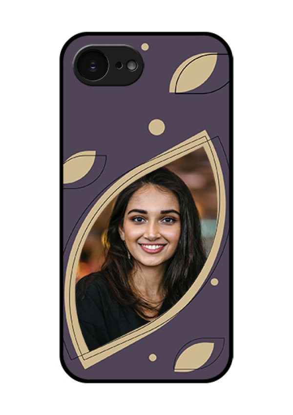 Apple iPhone 17e Custom Glass Phone Case - Falling Leaf Design