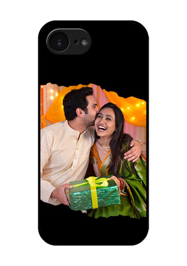 Apple iPhone 17e Custom Glass Phone Case - Tear - Off Design