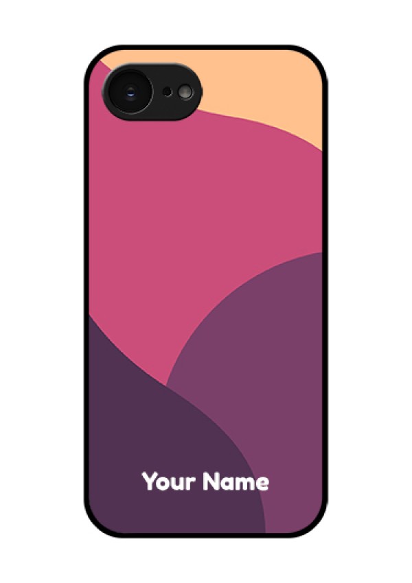 Apple iPhone 17e Custom Glass Phone Case - Mixed Multi - Colour Abstract Art Design