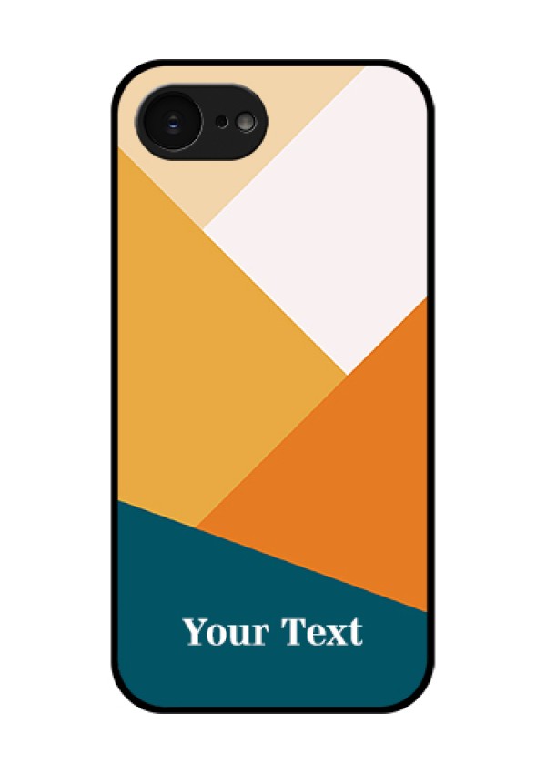 Apple iPhone 17e Custom Glass Phone Case - Stacked Multi - Colour Design