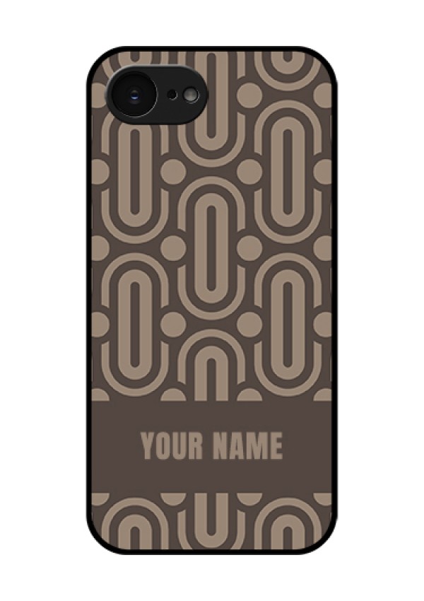 Apple iPhone 17e Custom Glass Phone Case - Captivating Zero Pattern Design