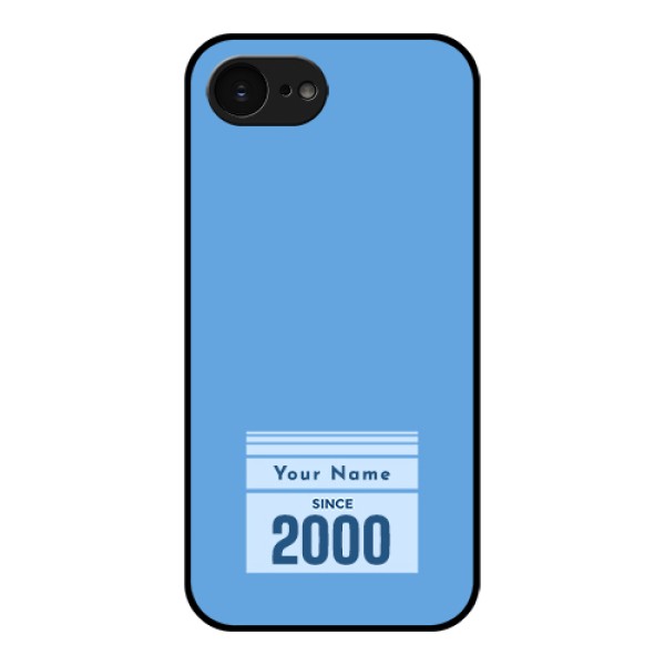 Apple iPhone 17e Custom Glass Phone Case - Custom Year Of Birth Design