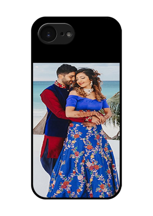 Apple iPhone 17e Custom Glass Phone Case - Upload Full Picture With Custom Color Design