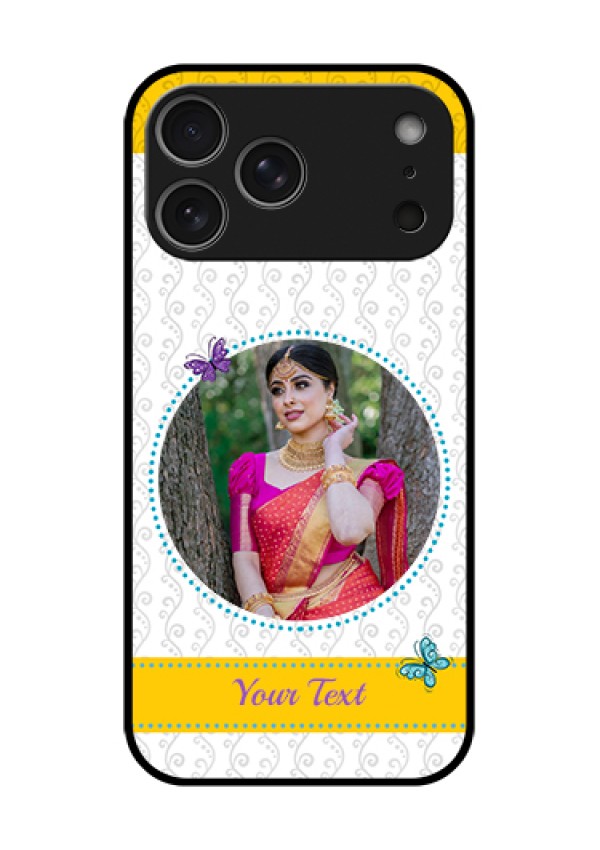 Apple iPhone 18 Pro Max Custom Glass Phone Case - Girls Premium Case Design