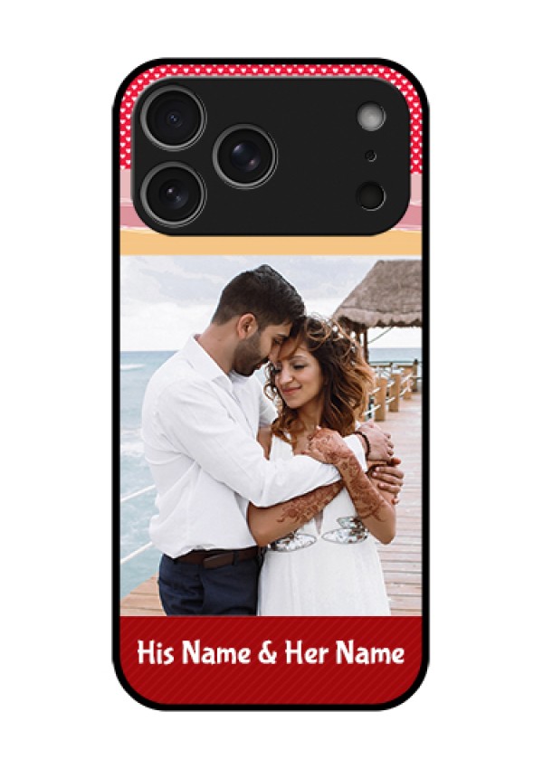 Apple iPhone 18 Pro Max Custom Glass Phone Case - Premium Case Design