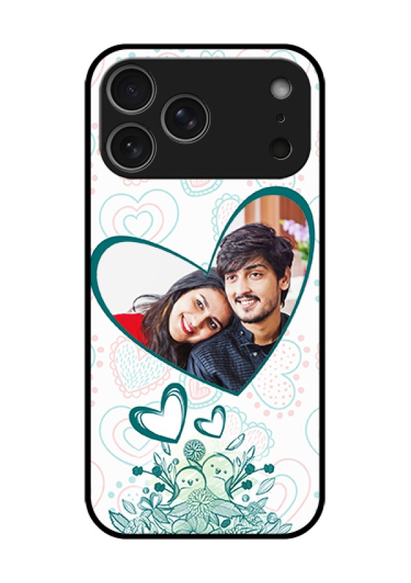 Apple iPhone 18 Pro Max Custom Glass Phone Case - Premium Couple Design