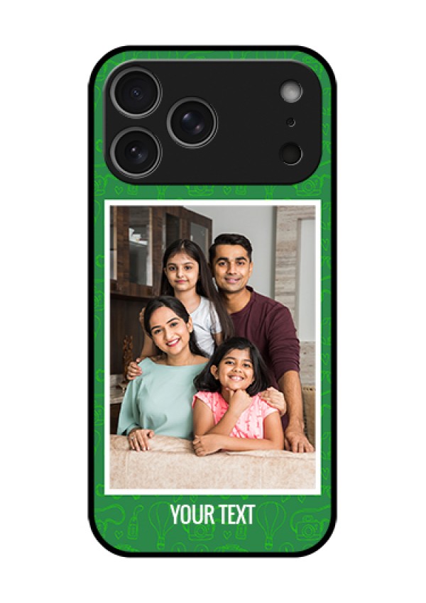 Apple iPhone 18 Pro Max Custom Glass Phone Case - Picture Upload Design