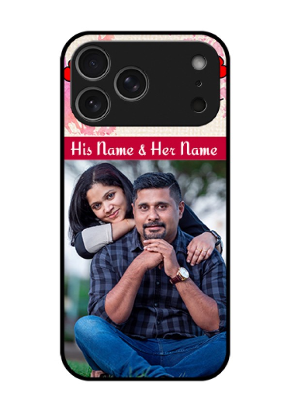 Apple iPhone 18 Pro Max Custom Glass Phone Case - You And Me Case Design