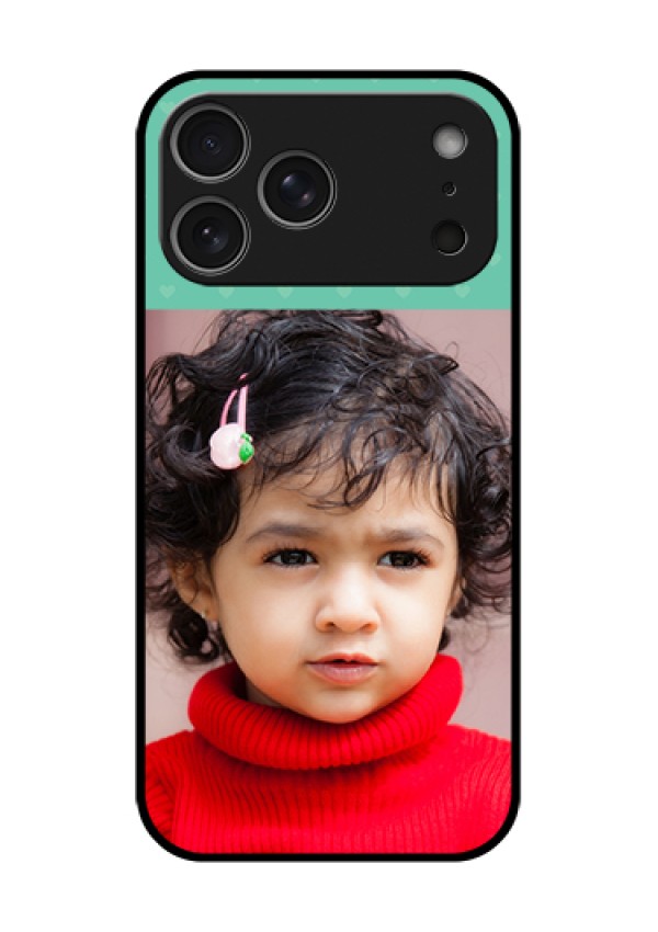 Apple iPhone 18 Pro Max Custom Glass Phone Case - Lovers Picture Design