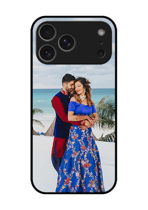 Apple iPhone 18 Pro Max Custom Glass Phone Case - Upload Full Picture Design