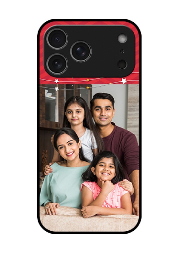 Apple iPhone 18 Pro Max Custom Glass Phone Case - Happy Family Design