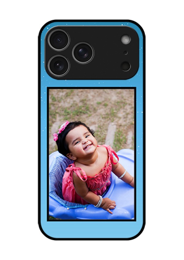 Apple iPhone 18 Pro Max Custom Glass Phone Case - Wave Pattern Colorful Design