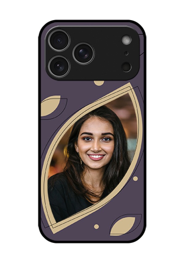 Apple iPhone 18 Pro Max Custom Glass Phone Case - Falling Leaf Design