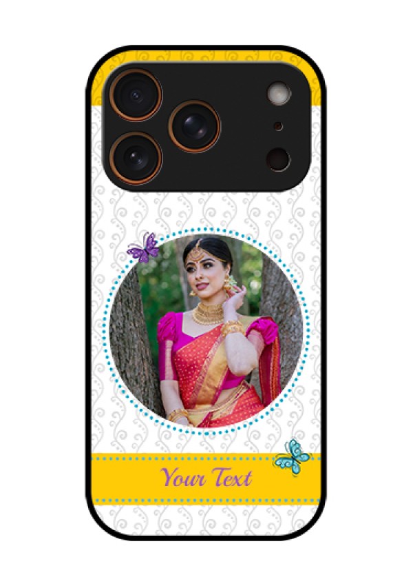 Apple iPhone 18 Pro Custom Glass Phone Case - Girls Premium Case Design