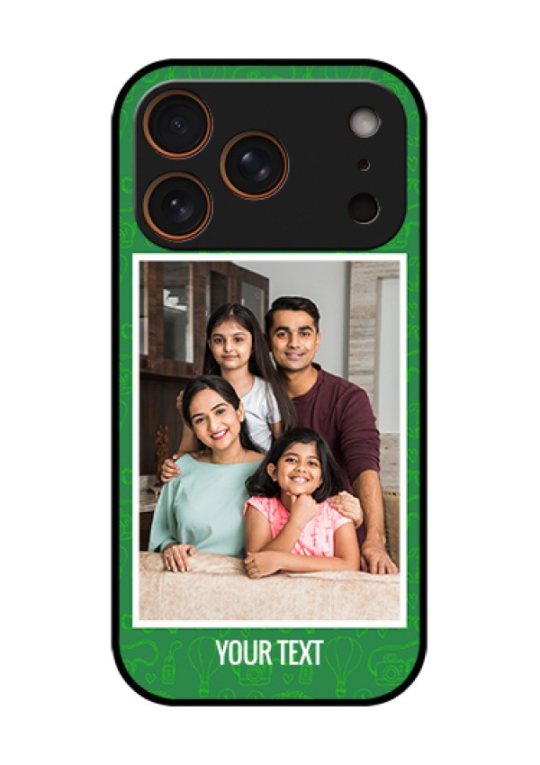 Apple iPhone 18 Pro Custom Glass Phone Case - Picture Upload Design
