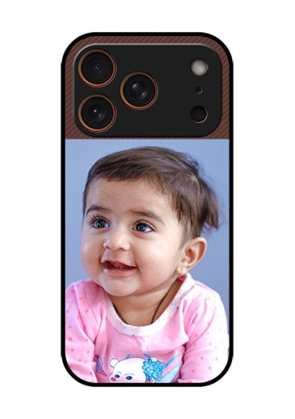 Apple iPhone 18 Pro Custom Glass Phone Case - Elegant Case Design