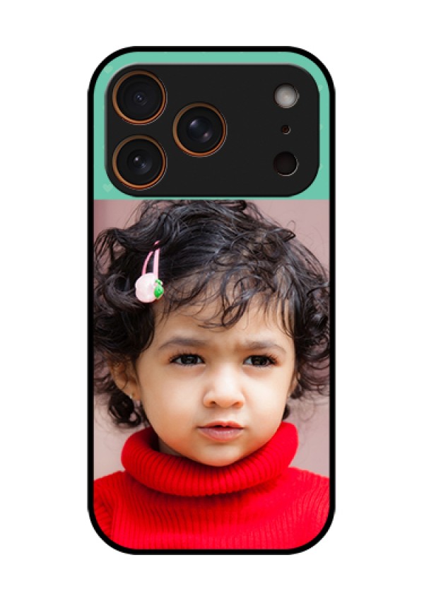 Apple iPhone 18 Pro Custom Glass Phone Case - Lovers Picture Design
